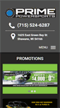Mobile Screenshot of primepowersports.com